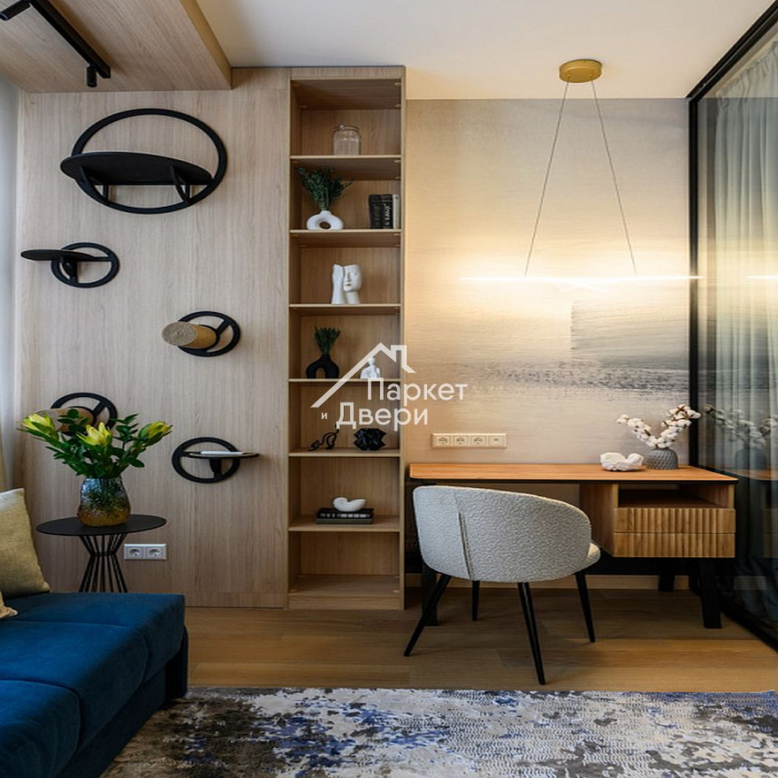 Кварцевый паркет Quartz Parquet Классик Дуб Лимба 405 5/0,6 мм (2,225 м²)-4