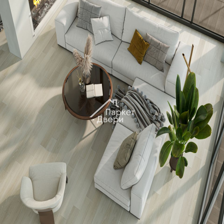 Кварцевый паркет Quartz Parquet Классик Дуб Лимба 405 5/0,6 мм (2,225 м²)-1