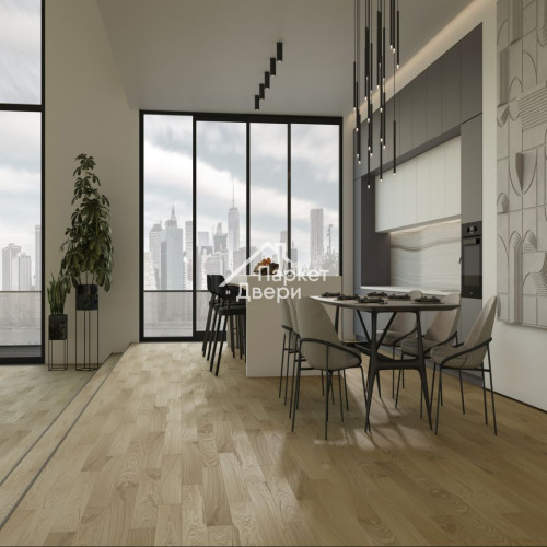 Кварцевый паркет Quartz Parquet Классик Дуб Тоскана 407 5/0,6 мм (2,225 м²)