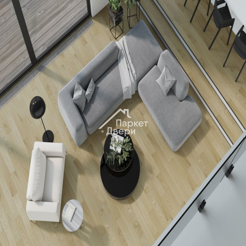 Кварцевый паркет Quartz Parquet Классик Дуб Тоскана 407 5/0,6 мм (2,225 м²)-1