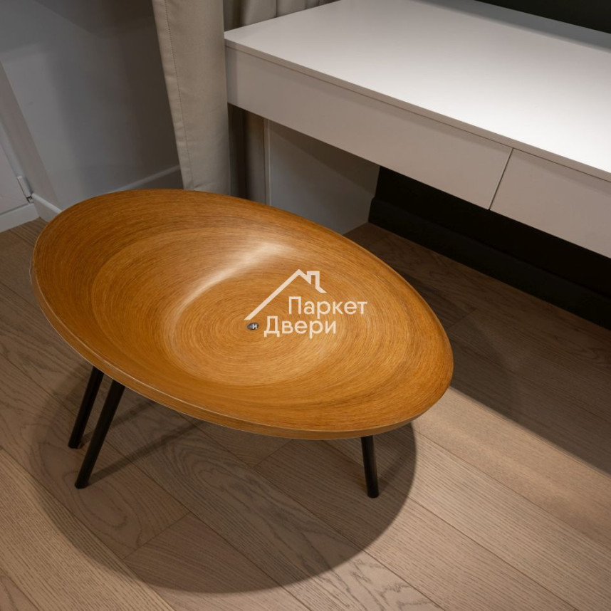 Кварцевый паркет Quartz Parquet Классик Дуб Флэт Уайт 1258-55 5/0,6 мм (2,225 м²)-5