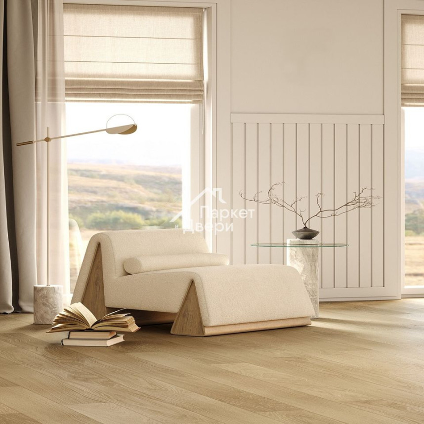 Кварцевый паркет Quartz Parquet Классик Дуб Хельсинки 1258-58 5/0,6 мм (2,225 м²)-3