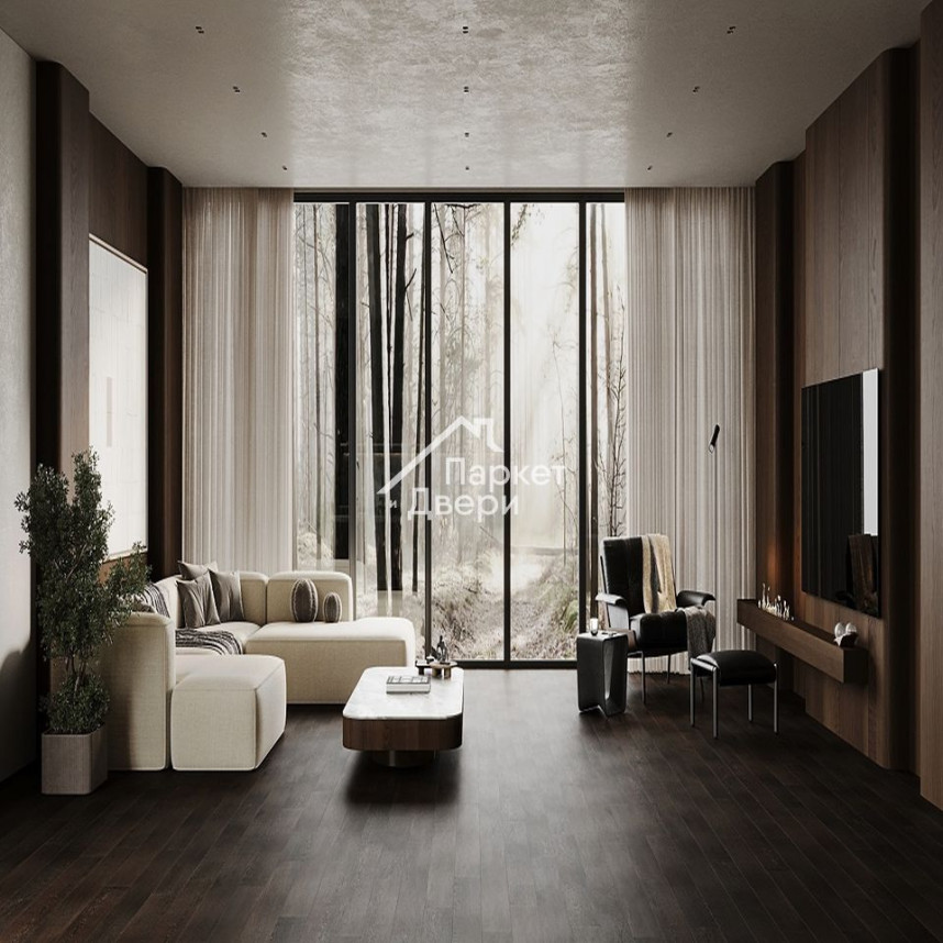 Кварцевый паркет Quartz Parquet Классик Венге Африканский 550-64 7/1,2 мм (1,854м²)-2