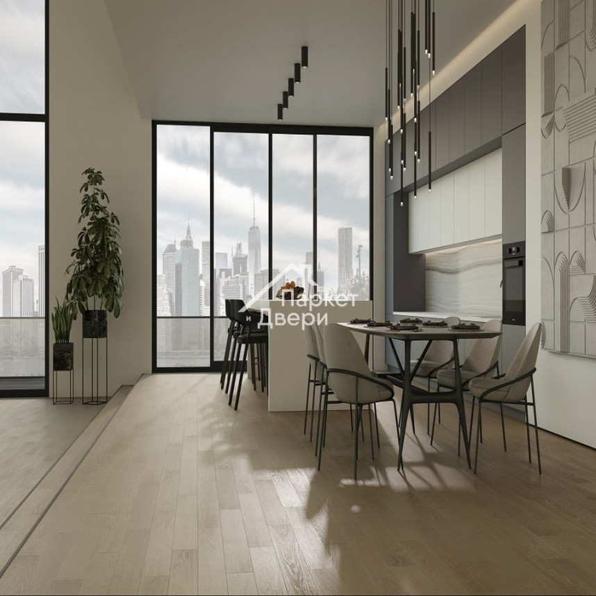 Кварцевый паркет Quartz Parquet Классик Дуб Австрийский 418 7/1,2 мм (1,854м²)-2