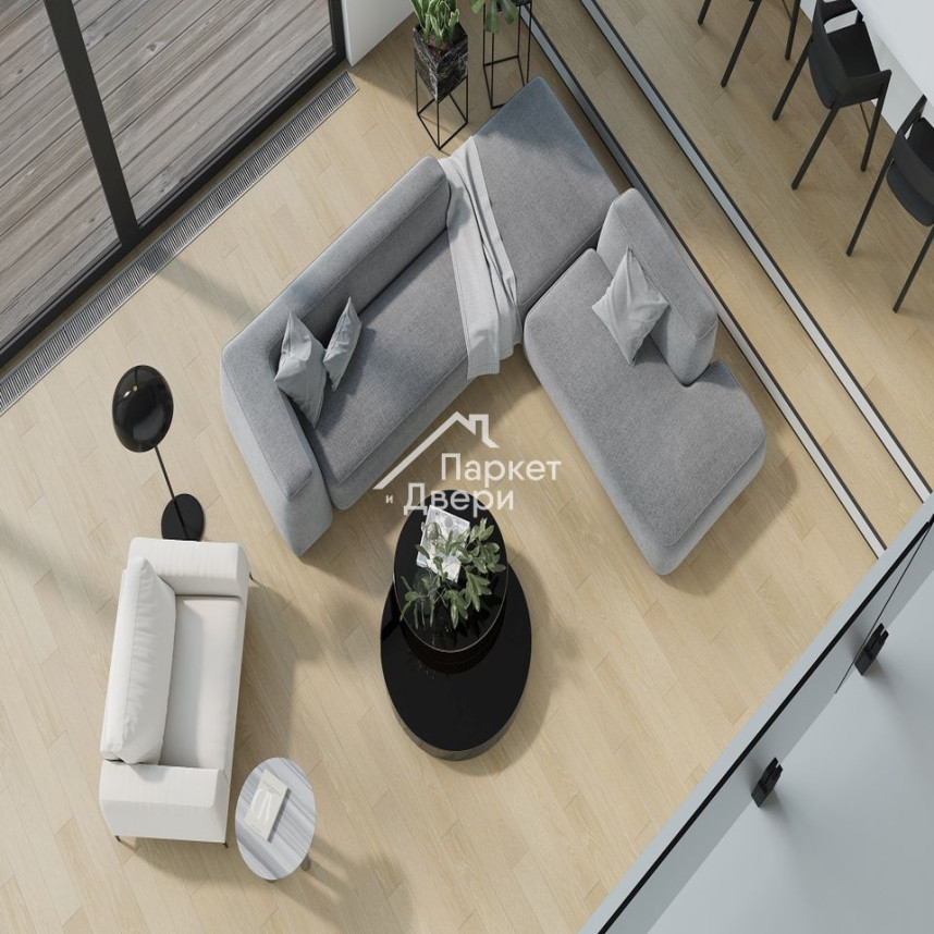 Кварцевый паркет Quartz Parquet Классик Дуб Австрийский 418 7/1,2 мм (1,854м²)-1