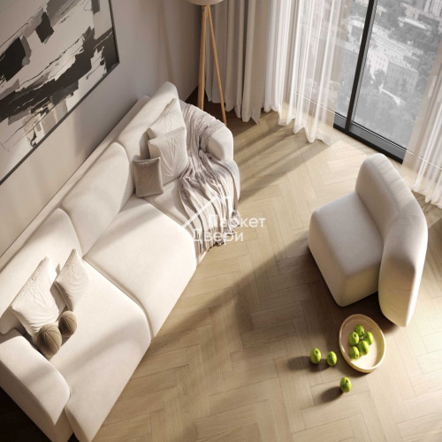 Кварцевый паркет Quartz Parquet Штучный паркет Дуб Хельсинки 44-1258-58 5/0,6 мм (1,12м²)