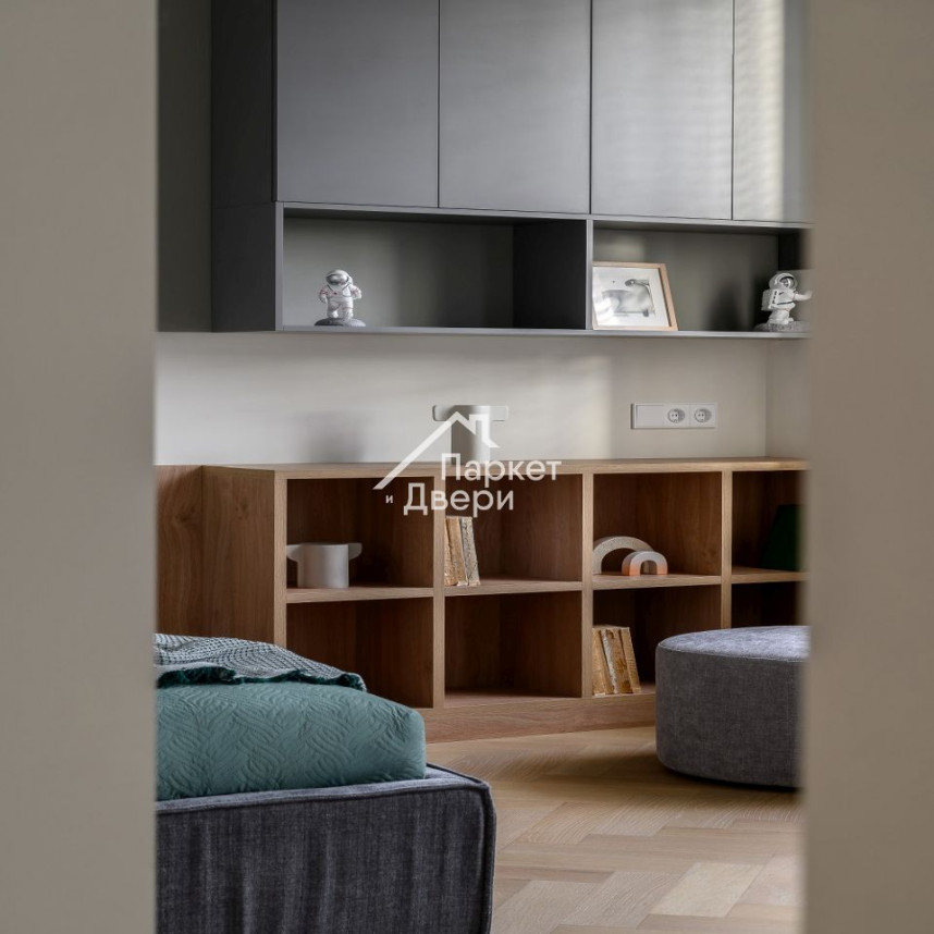 Кварцевый паркет Quartz Parquet Штучный паркет Дуб Хельсинки 44-1258-58 5/0,6 мм (1,12м²)-8