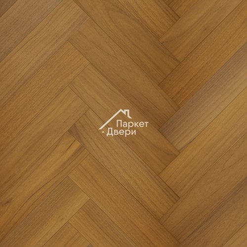 Кварцевый паркет Quartz Parquet Штучный паркет Тик Южноамериканский 44-400-71 5/0,6 мм (1,12м²)