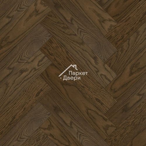 Кварцевый паркет Quartz Parquet Штучный паркет Дуб Брауни 44-413 5/0,6 мм (1,12м²)