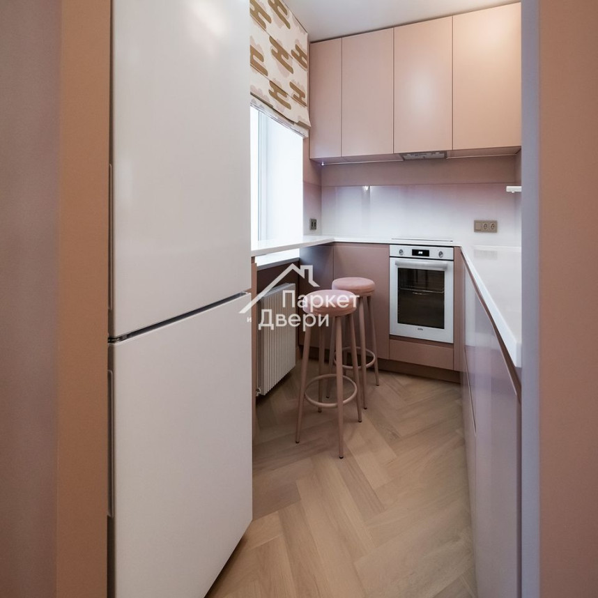 Кварцевый паркет Quartz Parquet Английская Ёлка Дуб Испанский 33-404 5/0,6 мм (1,936м²)-1