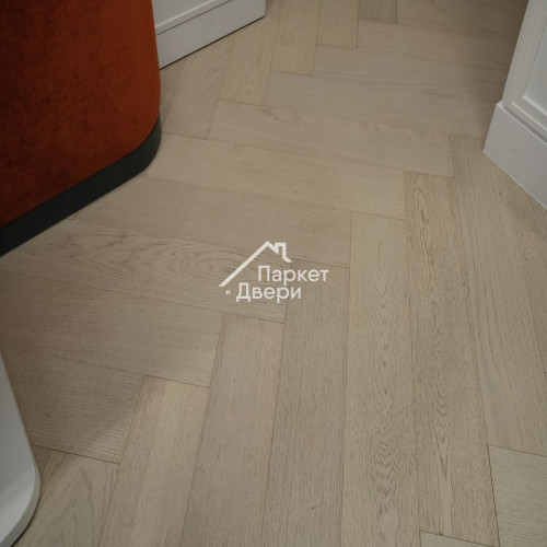 Кварцевый паркет Quartz Parquet Английская Ёлка Дуб Песочный 33-408 5/0,6 мм (1,936м²)