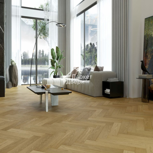 Кварцевый паркет Quartz Parquet Английская Ёлка Дуб Медовый Раф 33-463 5/0,6 мм (1,936м²)