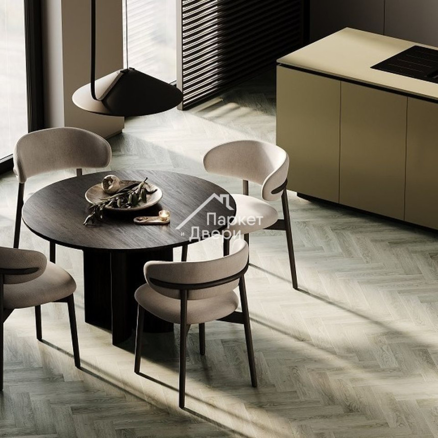 Кварцевый ламинат Fargo  Herringbone Дуб Дартмур 44-88292-0044,5, 400х100х4,5-1