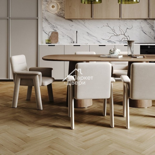 Кварцевый ламинат Fargo  Herringbone Дуб Аттика 44-88174-0034,5, 400х100х4,5