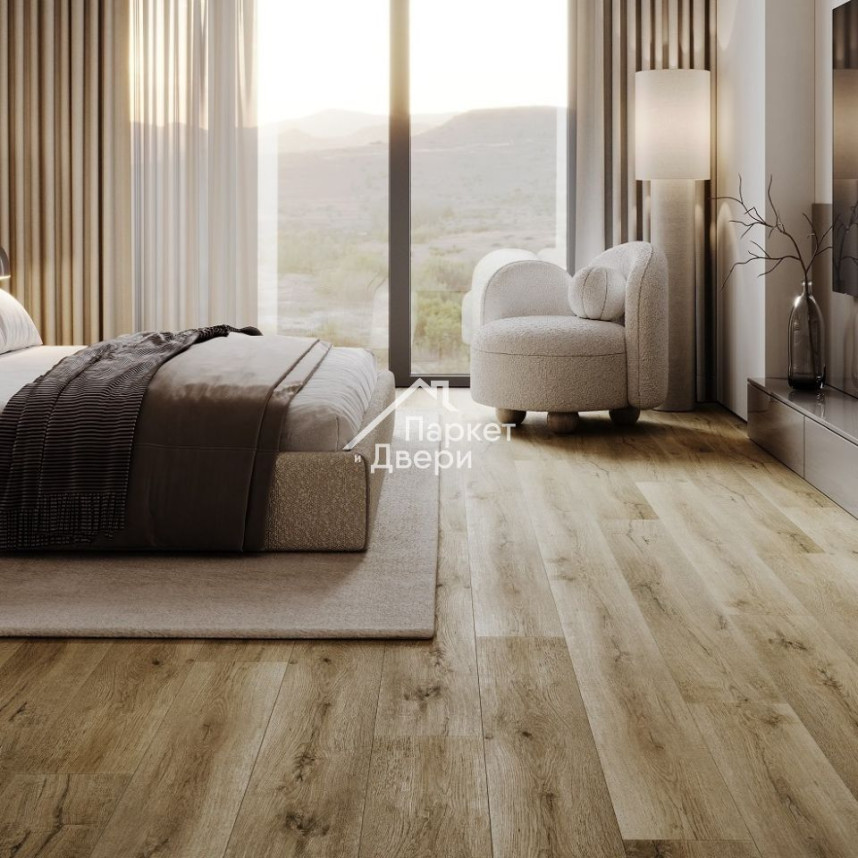 Кварцевый ламинат Fargo  Bevel Дуб Виргинский 50-5009-5,1524х182х6, 1524х182х6-1