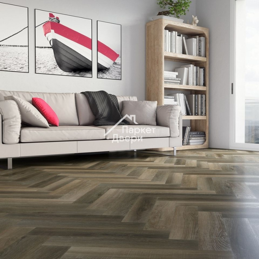 Кварцевый ламинат Fargo  Parquet Дуб Кальвадос 33-62W9214, 615х123х4-1