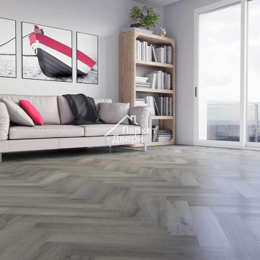 Кварцевый ламинат Fargo  Parquet Дуб Вулканический Пляж 33-2074-054, 615х123х4-2