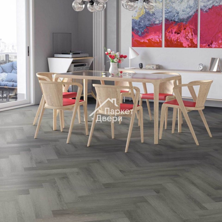 Кварцевый ламинат Fargo  Parquet Дуб Вулканический Пляж 33-2074-054, 615х123х4-1