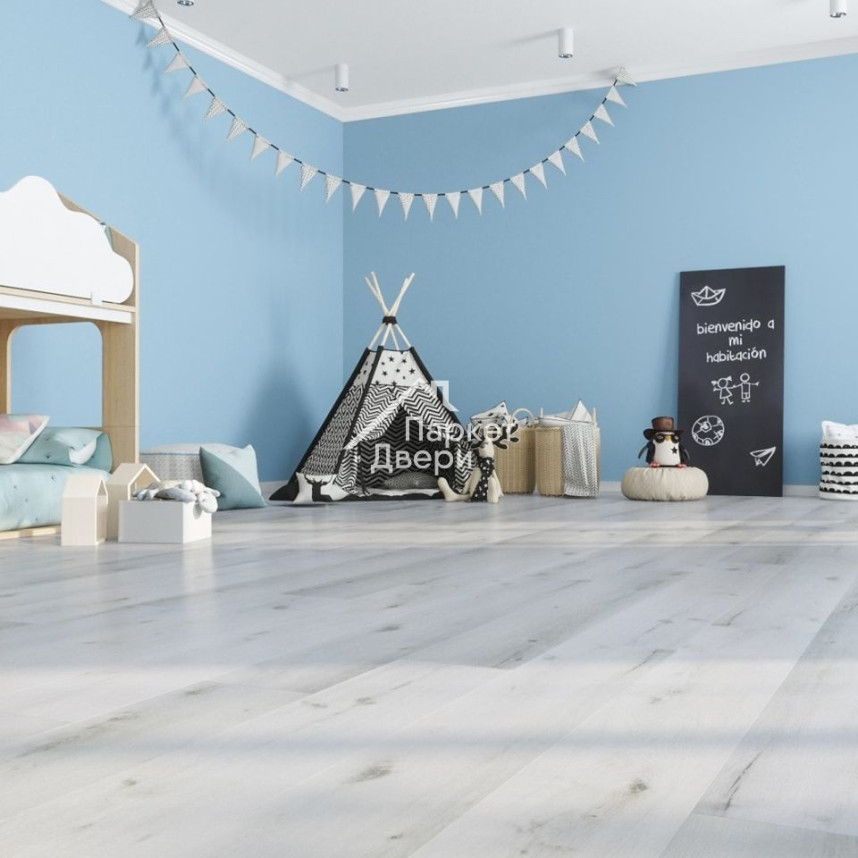 Кварцевый ламинат Fargo  Comfort XXL Дуб Снежный DL16014, 1520х227х4-1