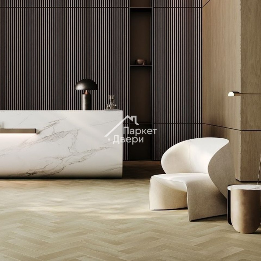 Кварцевый ламинат Fargo  Herringbone Дуб Атлантик 44-653-414,5, 400х100х4,5-1