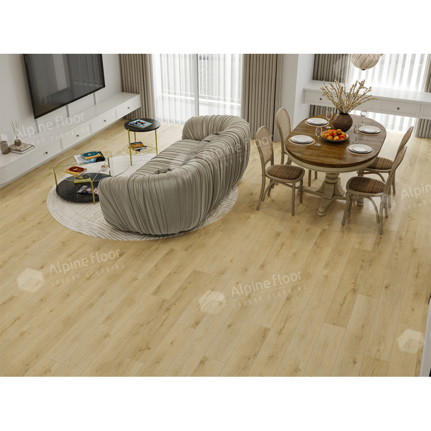 ламинат SPC Alpine Floor  Фореста ЕСО 21-36, Eclipse Super Matt, 1220x183x4-3