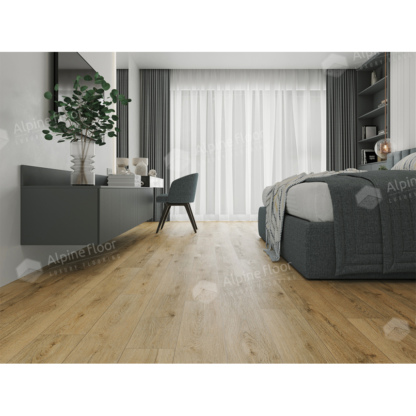 ламинат SPC Alpine Floor  Калькутта ЕСО 21-26, Eclipse Super Matt, 1220x183x4-1