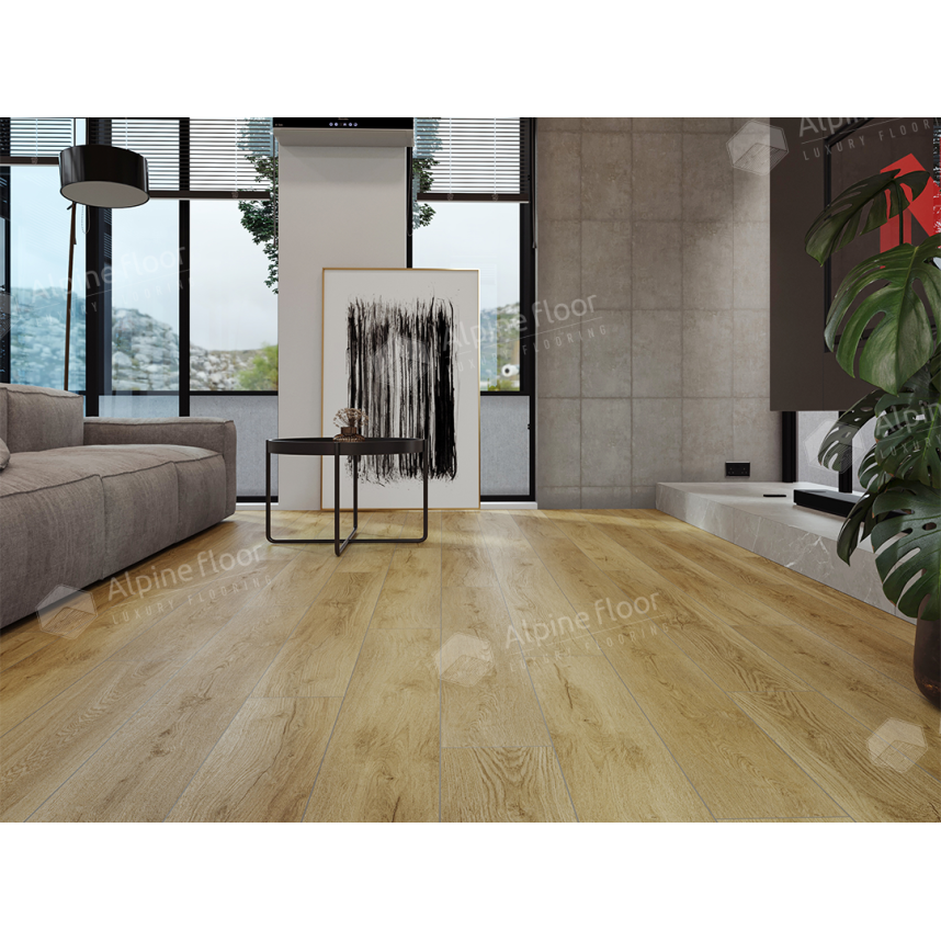 ламинат SPC Alpine Floor  Фраменто ЕСО 21-10, Eclipse Super Matt, 1220x183x4-1