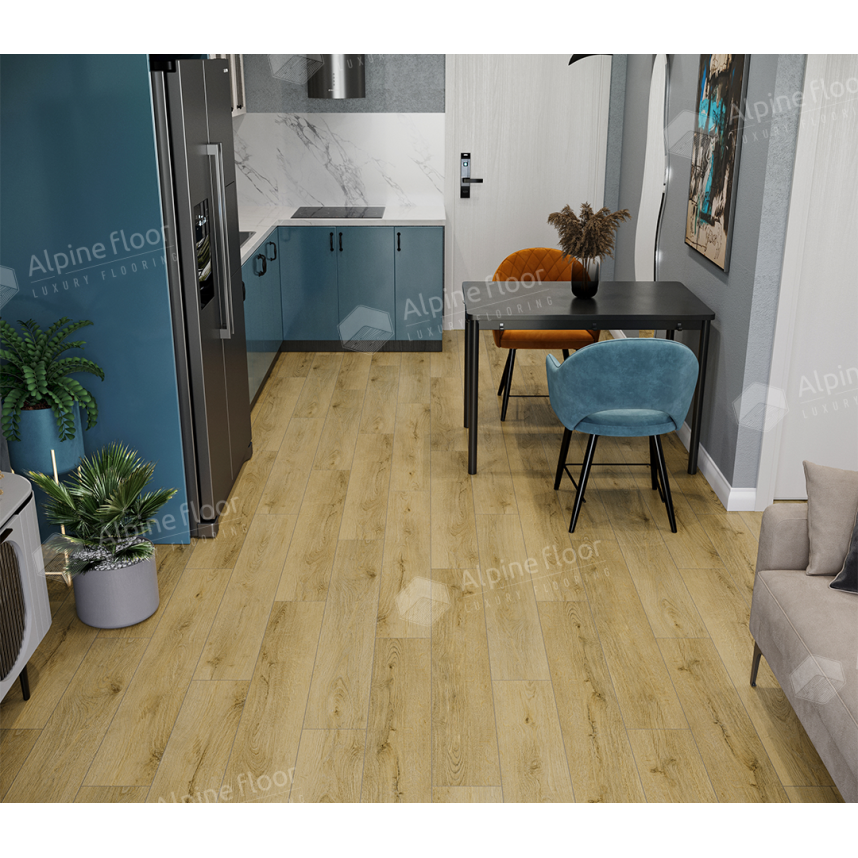 ламинат SPC Alpine Floor  Умбра ЕСО 21-7, Eclipse Super Matt, 1220x183x4-3