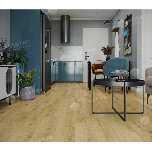 ламинат SPC Alpine Floor  Умбра ЕСО 21-7, Eclipse Super Matt, 1220x183x4