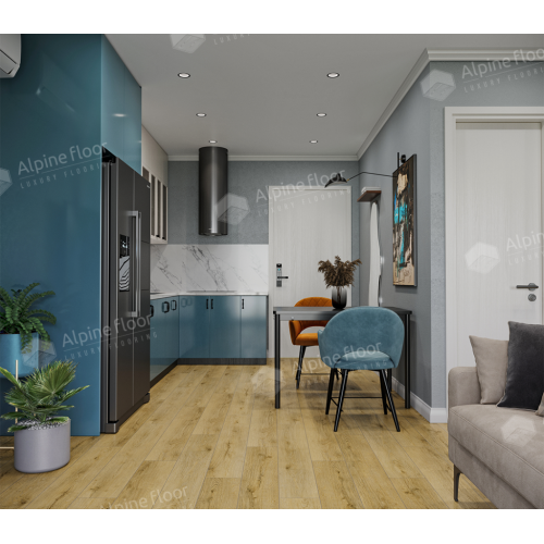 ламинат SPC Alpine Floor  Умбра ЕСО 21-7, Eclipse Super Matt, 1220x183x4
