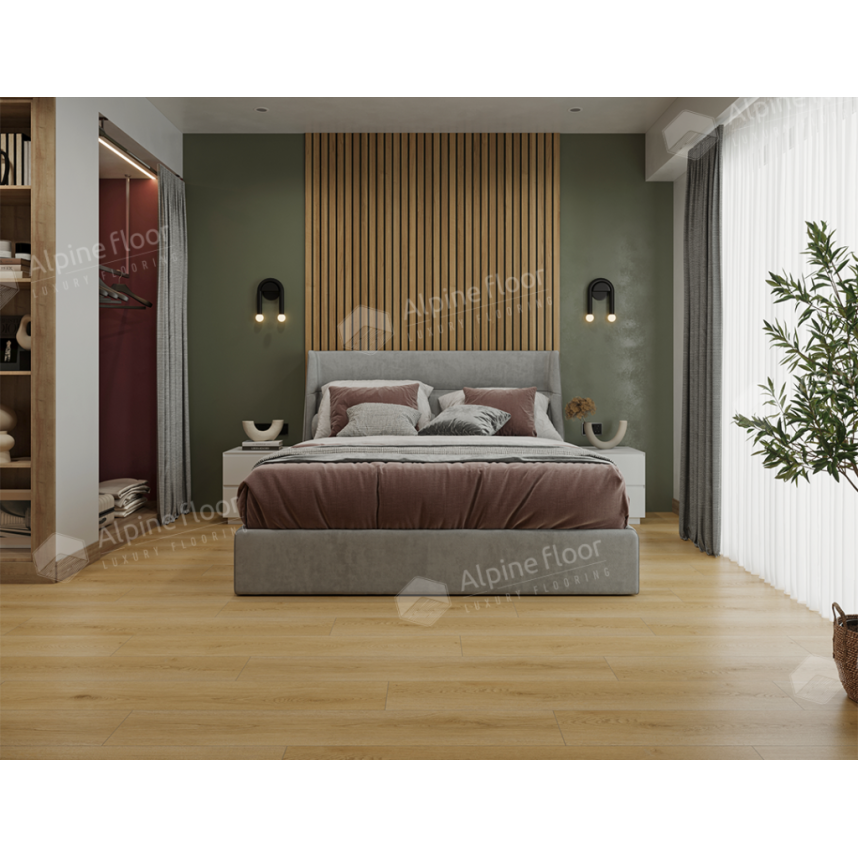 ламинат SPC Alpine Floor  Веро ЕСО 21-32, Eclipse Super Matt, 1220x228x4