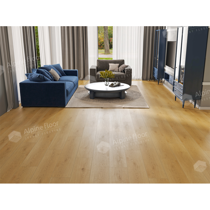 ламинат SPC Alpine Floor  Элиас ЕСО 21-23, Eclipse Super Matt, 1220x228x4-3