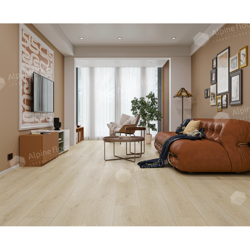 ламинат SPC Alpine Floor  Лунар ЕСО 21-1, Eclipse Super Matt, 1220x228x4