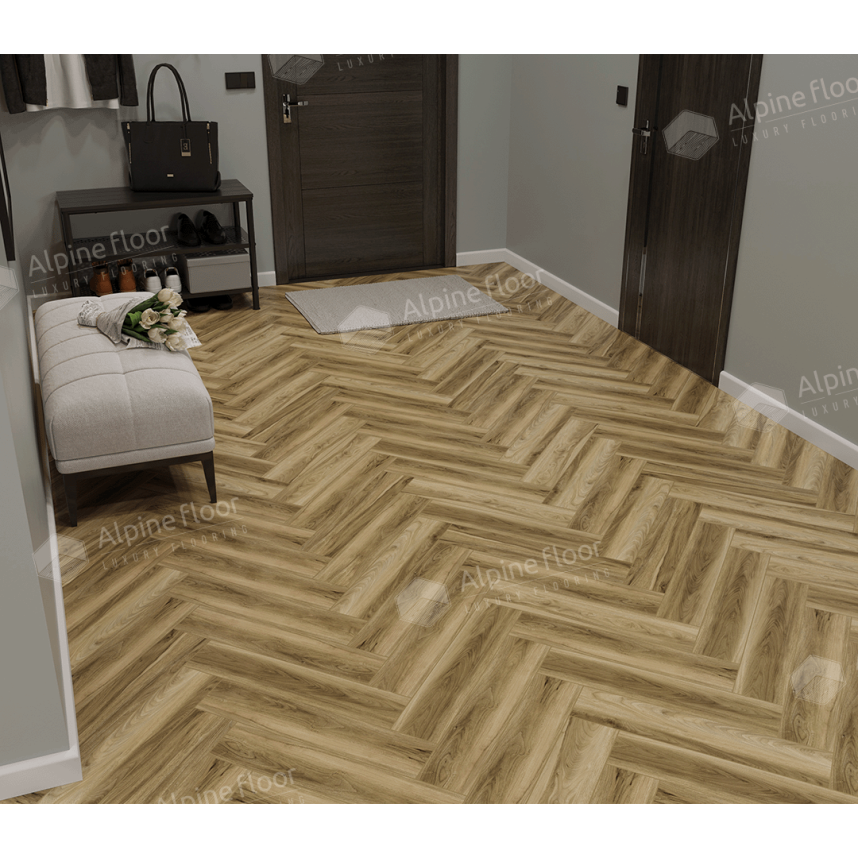 ламинат SPC Alpine Floor  Орех Акорн ECO 22-6 MC, Nut, 600x125x4-3