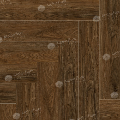 ламинат SPC Alpine Floor  Орех Кенари ECO 22-4 MC, Nut, 600x125x4