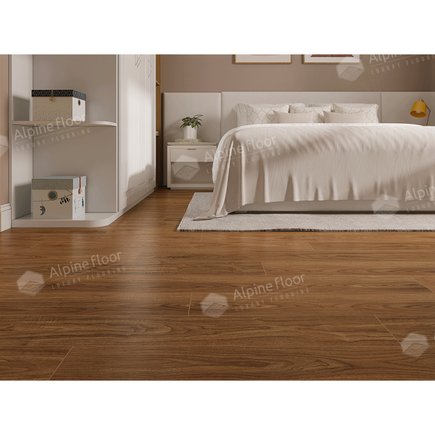 ламинат SPC Alpine Floor  Орех Маррон Классик ECO 22-2 MC, Nut, 1220x183x4-5