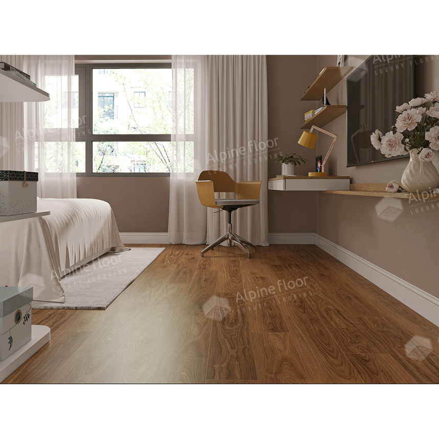 ламинат SPC Alpine Floor  Орех Маррон Классик ECO 22-2 MC, Nut, 1220x183x4-2