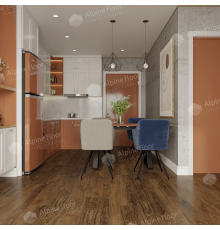ламинат SPC Alpine Floor  Орех Ногуэра Классик ECO 22-1 MC, Nut, 1220x183x4
