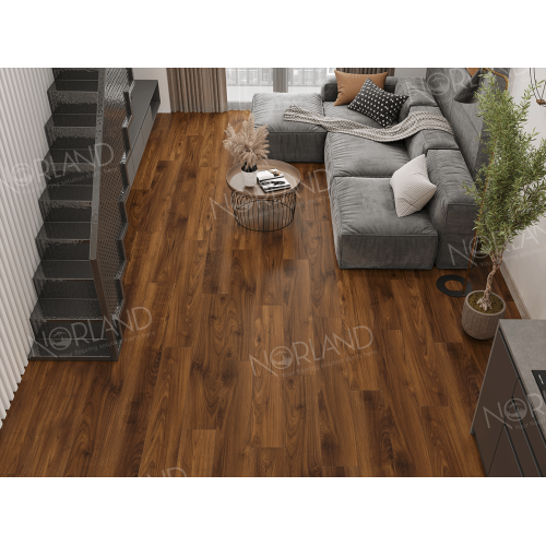 ламинат Norland Орех Кипр LF302-19, Elegant Strong, 1220x198x12