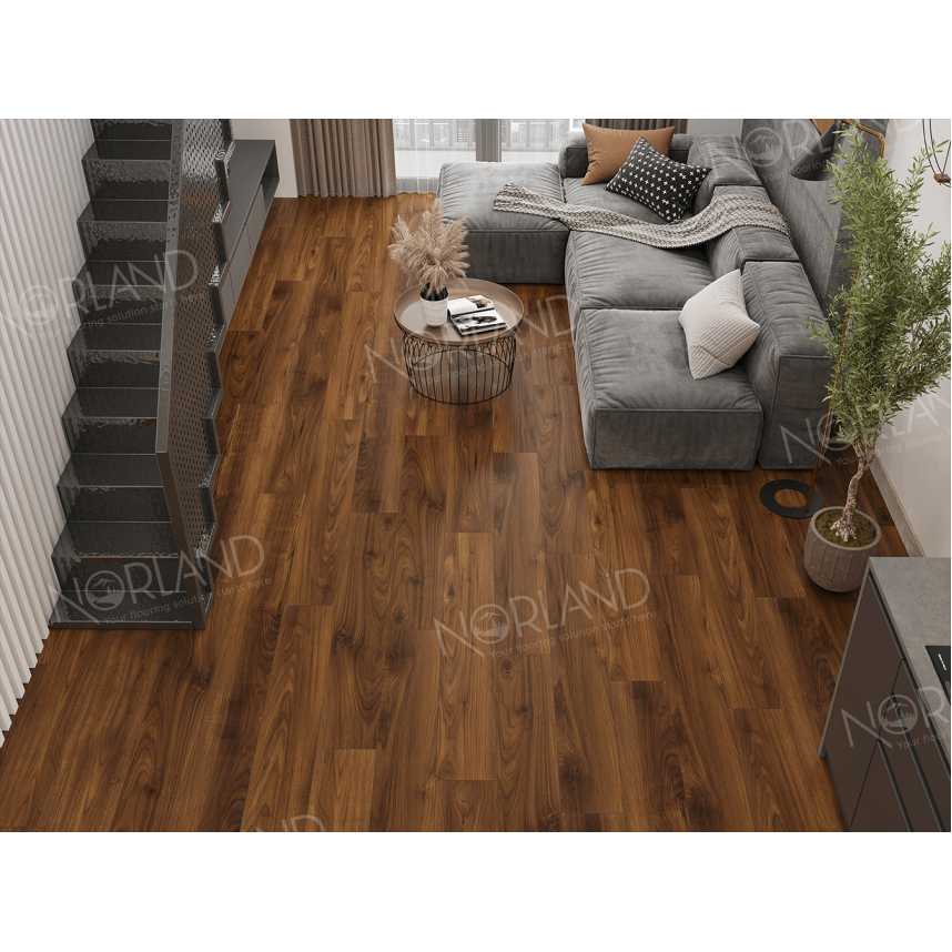 ламинат Norland Орех Кипр LF302-19, Elegant Strong, 1220x198x12-2