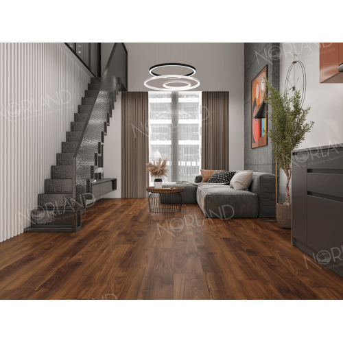 ламинат Norland Орех Кипр LF302-19, Elegant Strong, 1220x198x12