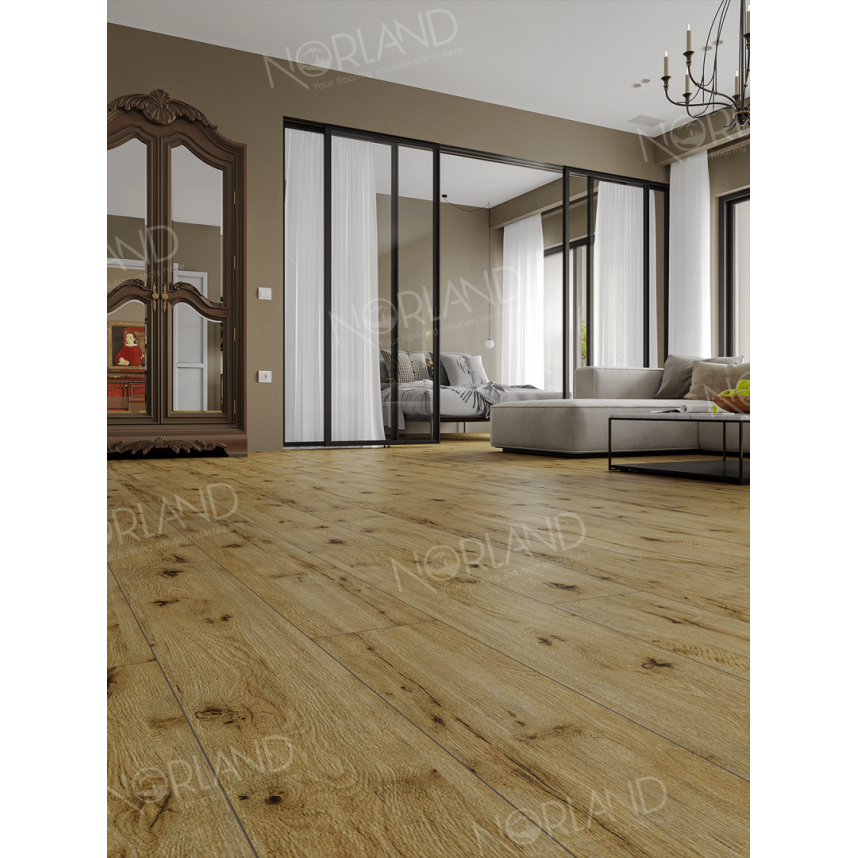 ламинат Norland Дуб Скай LF302-14, Elegant Strong, 1220x198x12-3