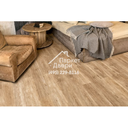Виниловый пол Alpine Floor Grand Sequoia ГРАНД СЕКВОЙЯ МИНДАЛЬ ECO 11-6 1220х183х4 