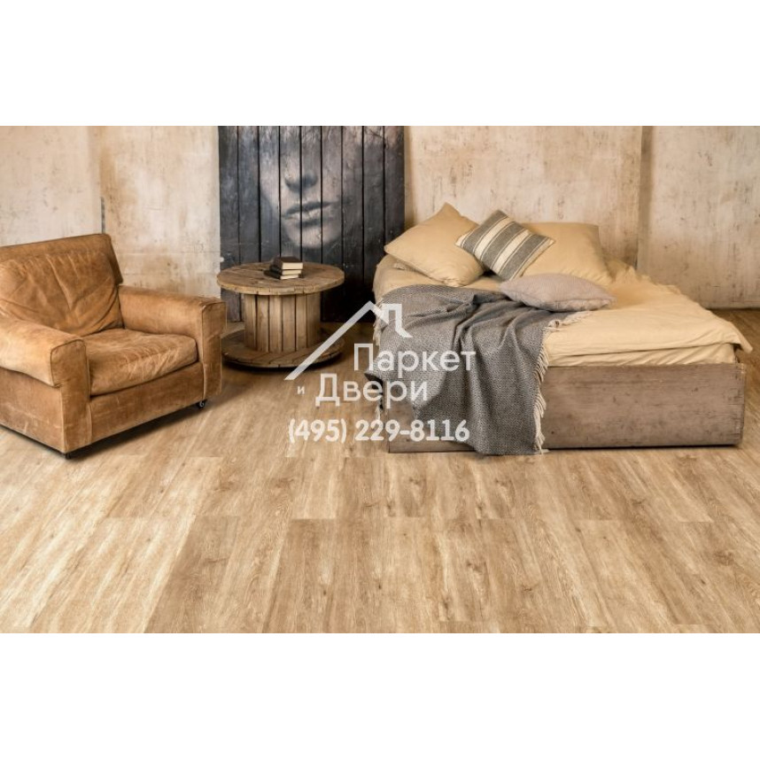 Виниловый пол Alpine Floor Grand Sequoia ГРАНД СЕКВОЙЯ МИНДАЛЬ ECO 11-6 1220х183х4 