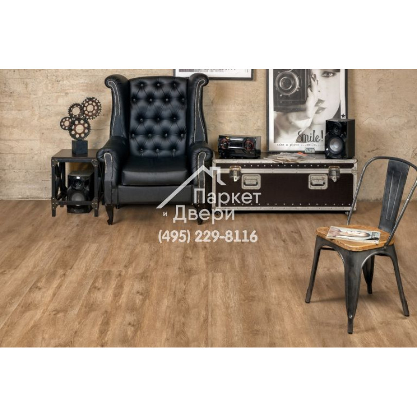Виниловый пол Alpine Floor Grand Sequoia ГРАНД СЕКВОЙЯ МАКАДАМИЯ ECO 11-10 1220х183х4 