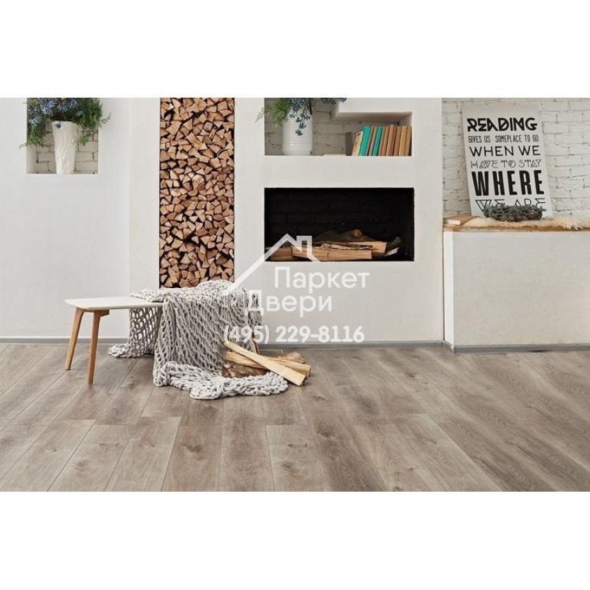 Виниловый пол Alpine Floor PREMIUM XL Дуб Грей Дождливый ECO 7-4 1524х180х8 