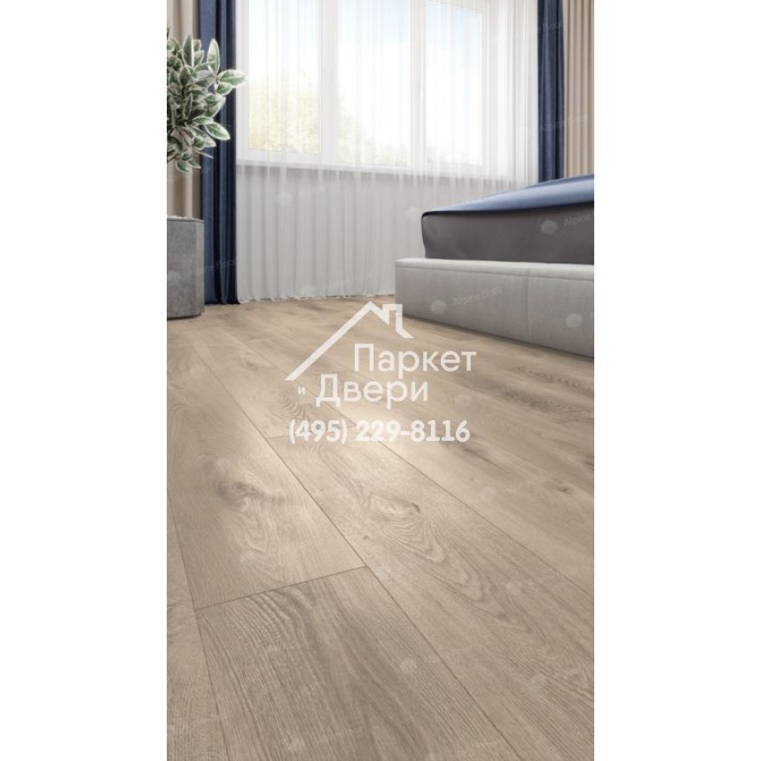 Виниловый пол Alpine Floor PREMIUM XL Дуб Натуральный Отбеленный ABA ECO 7-5 1524х180х8 -1