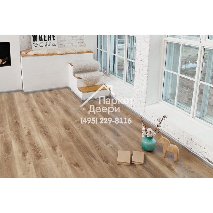 Виниловый пол Alpine Floor PREMIUM XL Дуб Природный Изысканный ABA ECO 7-6 1524х180х8 