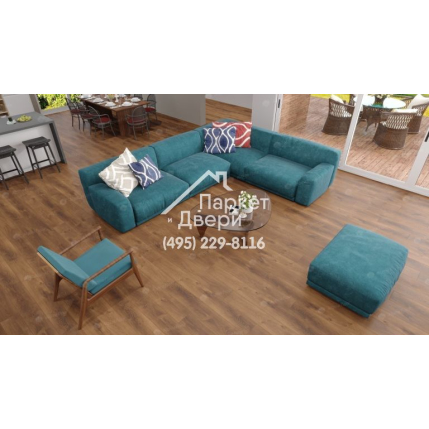 Виниловый пол Alpine Floor PREMIUM XL Дуб Насыщенный ABA ECO 7-7 1524х180х8 -2