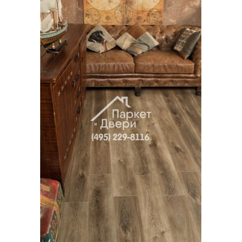 Виниловый пол Alpine Floor PREMIUM XL Дуб коричневый ABA ECO 7-9 1524х180х8 